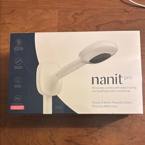 New Nanit Pro HD Baby Monitor w/ sleep tracking, breathing monitor in sealed box
